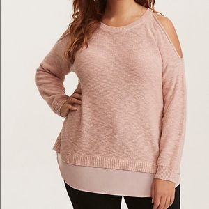 Cold Shoulder Sweater